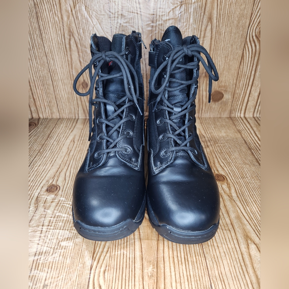 Nortiv8 Desert‎ Tactical Combat Black Work Boots Size 13 - Picture 2 of 8